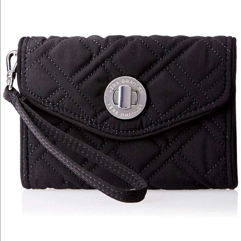 Black Vera Bradley wristlet